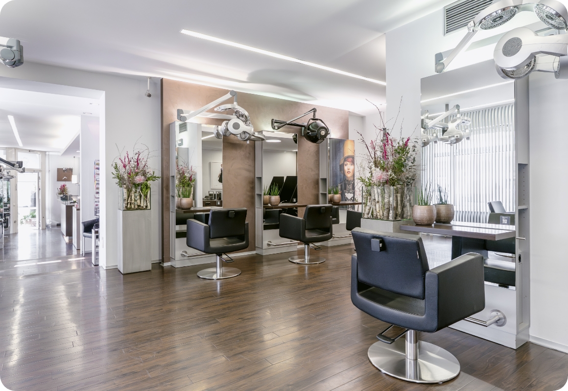 Salon Arbeitsstationen